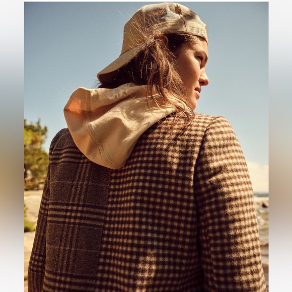 Madewell The Larsen Blazer in Mixed Plaid - Picture 4 of 6